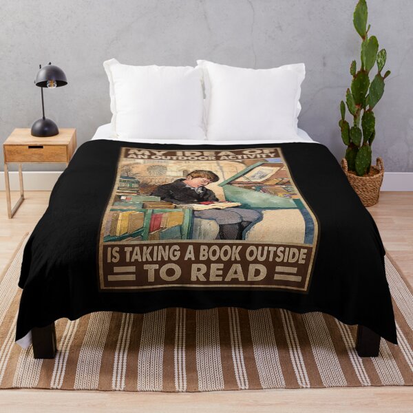 Item preview, My idea of an outdoor activity is taking a book outside to read designed and sold by ALISONABBOTTAU.