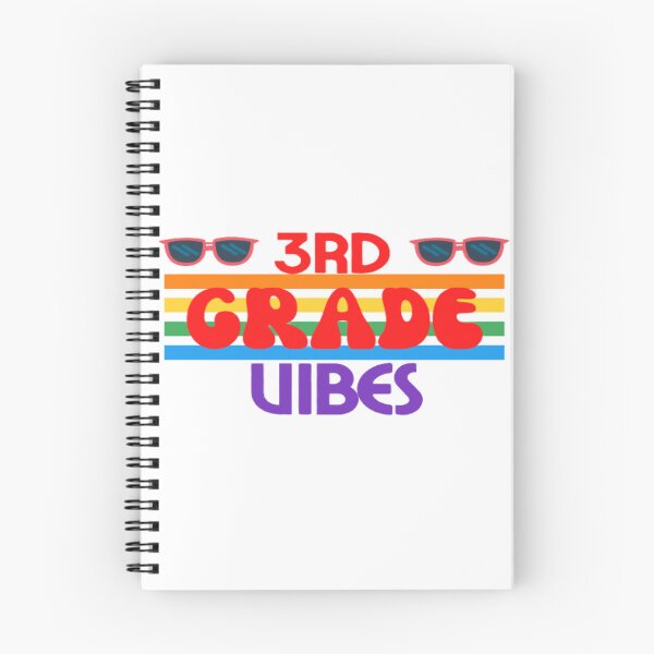 Item preview, Third Grade Vibes Only Back To School Cool Rainbow designed and sold by ImaginedCo.