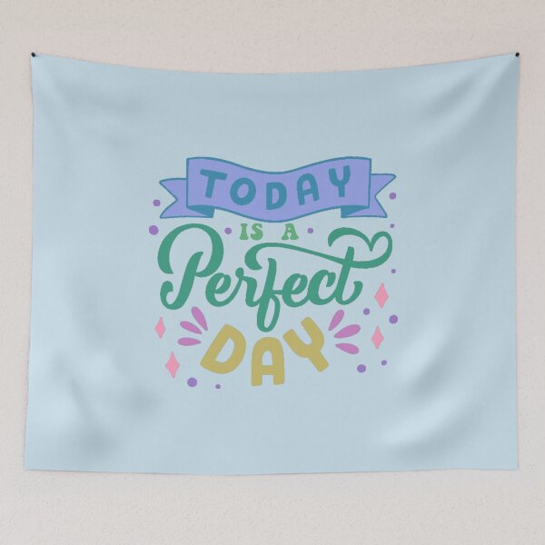 Item preview, TODAY IS A Perfect DAY Rainbow designed and sold by everything4eva.