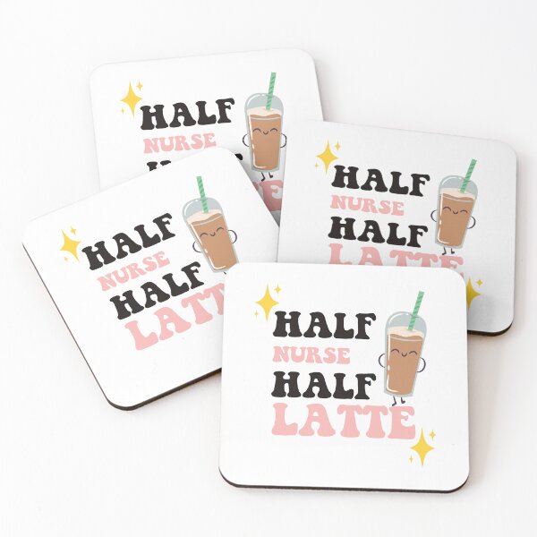 Item preview, Half Nurse Half Latte, Cute Coffee Shirt Back To School  designed and sold by Tweizy.