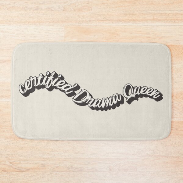 Item preview, Certified drama queen, Wavy Slogan For All Drama Queens designed and sold by TrulyEpoque.