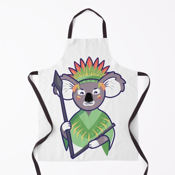 Item preview, Indian warrior Koala designed and sold by Planet of Koalas. Character design.