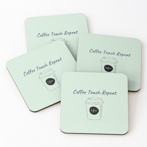 Item preview, Coffee Teach Repeat  designed and sold by Daily Power.