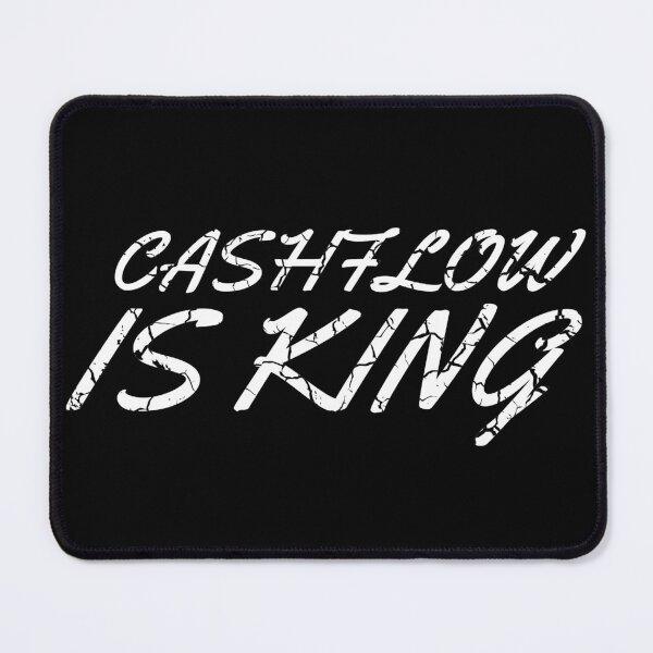 Item preview, Cashflow is King art distressed designed and sold by KingsManKind.