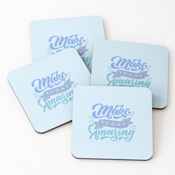 Item preview, Make Today AMAZING Blue designed and sold by everything4eva.