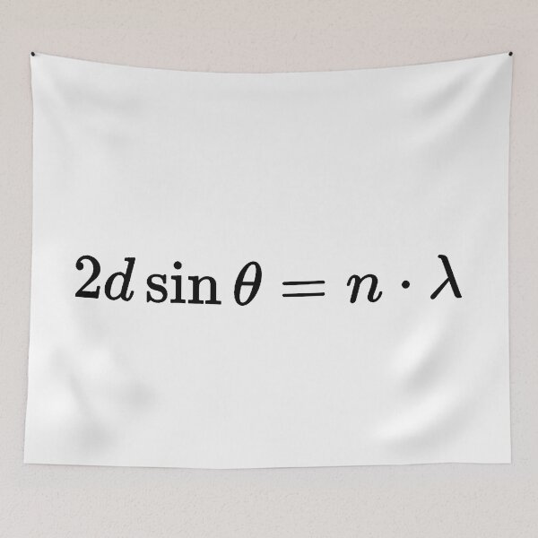 Item preview, Bragg law of diffraction designed and sold by NoetherSym.