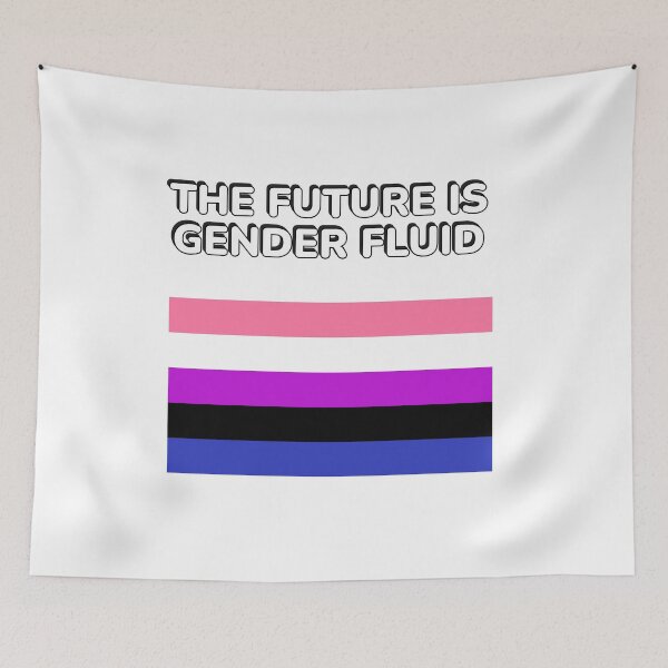 Item preview, The future is gender fluid  designed and sold by Inspirationmotivation.