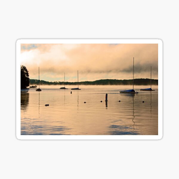 Item preview, Sailboats at Morning designed and sold by Lynne Prestebak.