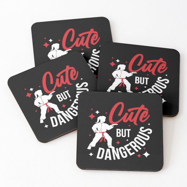 Item preview, Vintage Cute but Dangerous Funny Karate Gift designed and sold by Trostberger.
