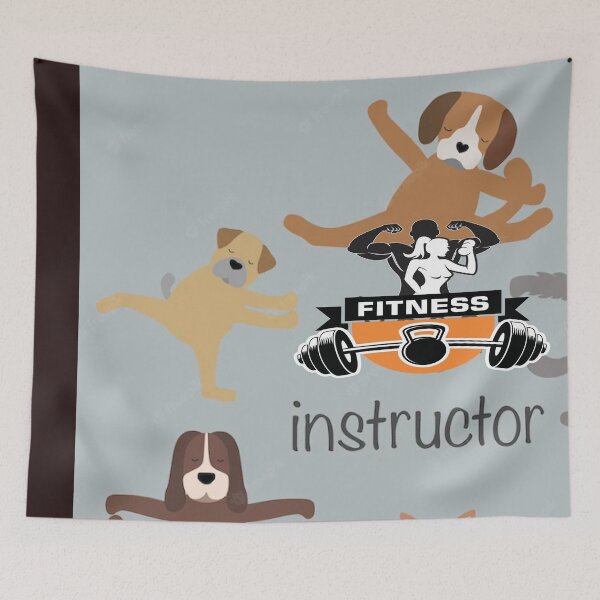 Artikelvorschau, Fitnesstrainer entworfen und verkauft von pqrstshirts.