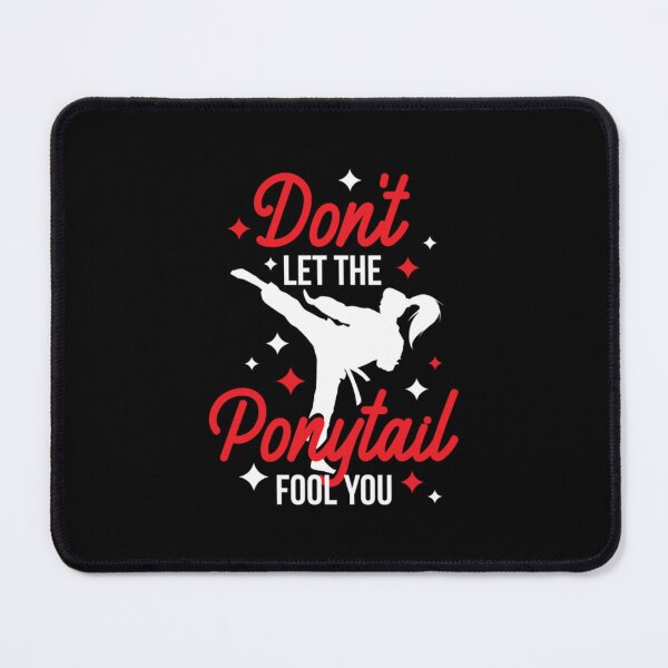 Item preview, Vintage Dont Let the Ponytail Fool You Funny Karate Gift designed and sold by Trostberger.