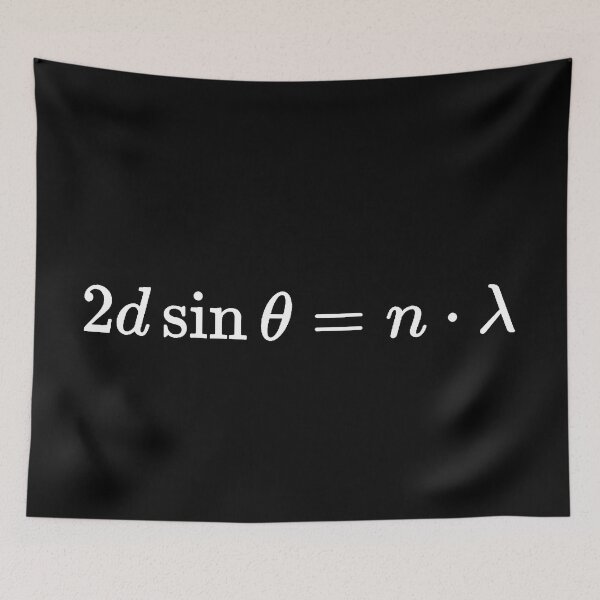 Item preview, Bragg law of diffraction designed and sold by NoetherSym.