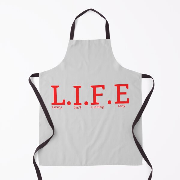 Item preview, Cool L.I.F.E abbreviation meaning red text typography red text design designed and sold by Tshepomuza.