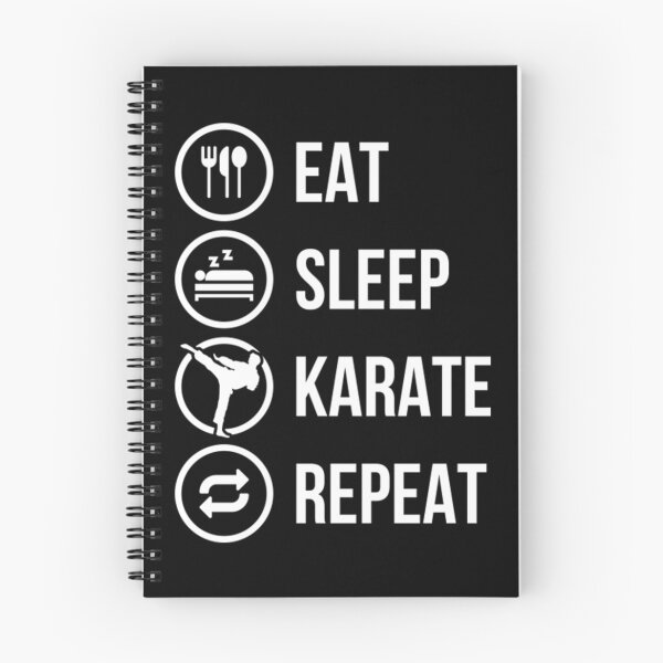 Item preview, Vintage Eat Sleep Karate Repeat Funny Karate Gift designed and sold by Trostberger.
