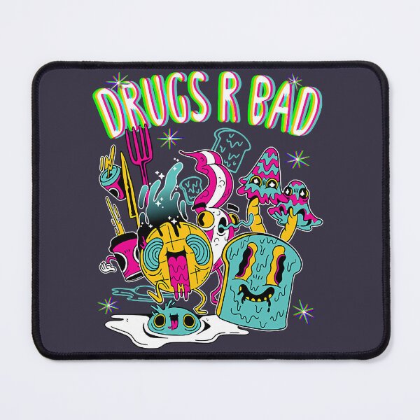 Item preview, Active Energetic Live Performance Ska Pop Dub Drugs R Bad Trippy Breakfast Retro designed and sold by AnoaEthelesical.