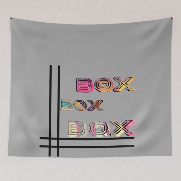 Item preview, "Box Box Box" F1 tyre compound designed and sold by Javedempire.