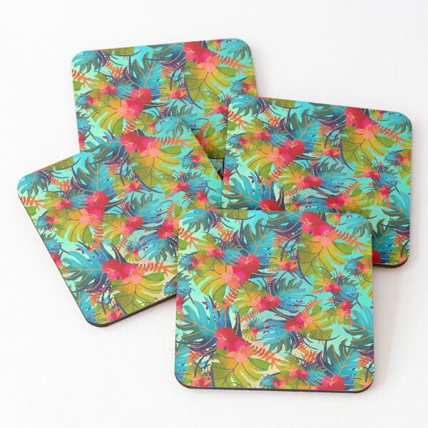 Item preview, Bright Tropical Floral Print B designed and sold by Makanahele.
