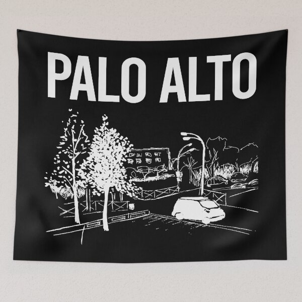 Item preview, Street Sketch Palo Alto designed and sold by bettyn9wp.