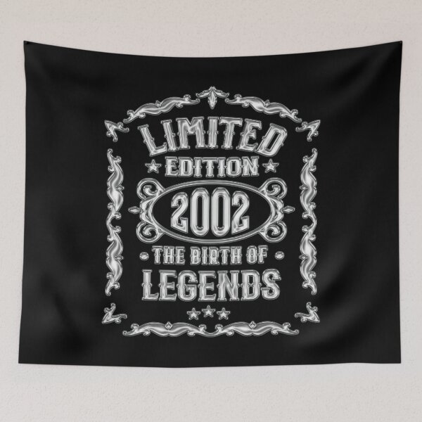 Item preview, 20 Birthday Birth of Legends 2002 Vintage 2002 designed and sold by Dubbra.