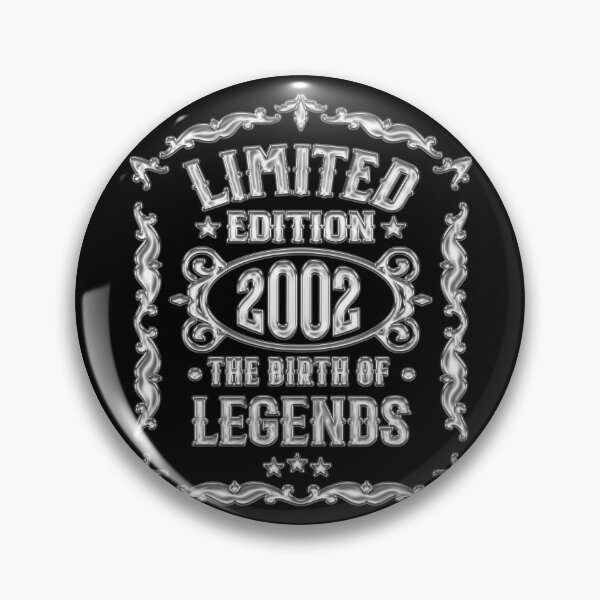 Item preview, 20 Birthday Birth of Legends 2002 Vintage 2002 designed and sold by Dubbra.