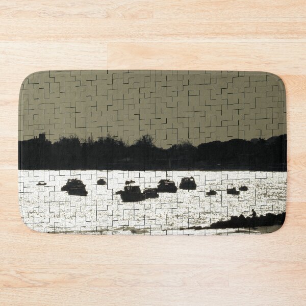 Item preview, Tiled Olive Shores designed and sold by XCEEDTRANSITION.
