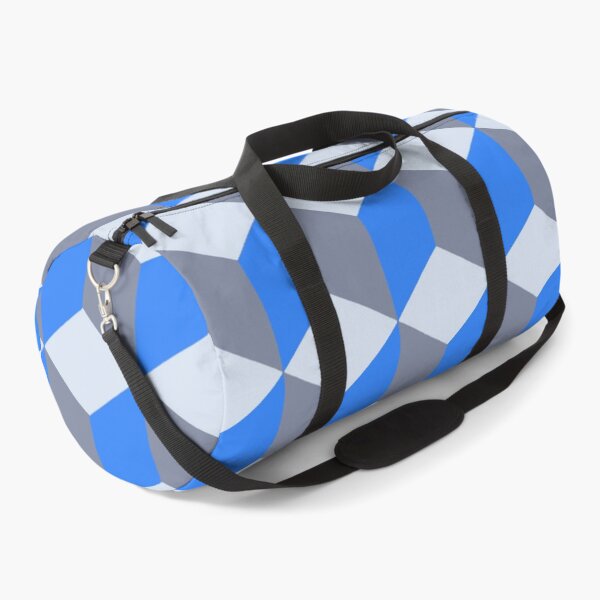 Item preview, Isometric Cube Pattern Dark Blue Grey Geometric Art Cut Out designed and sold by taiche.