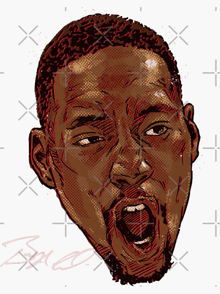 Bam Adebayo Scream Sticker For Sale By Richardreesep Redbubble