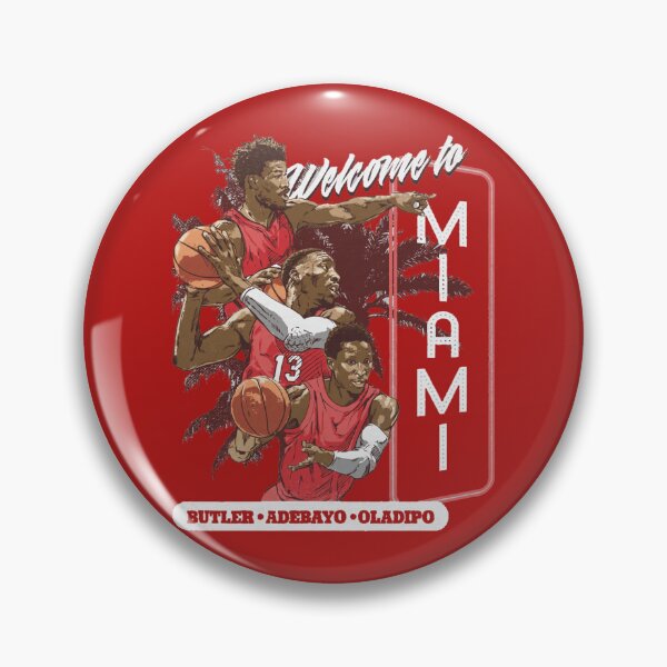 Item preview, Jimmy Butler Bam Adebayo & Vic Oladipo Welcome Miami designed and sold by richardreesep.