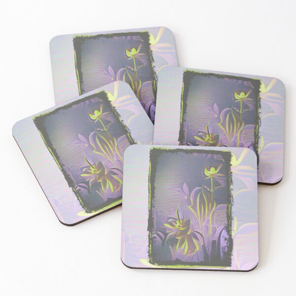 Item preview, Abstract Strange Flowers designed and sold by tabemisa.