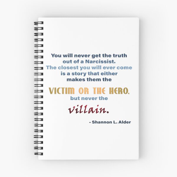 Item preview, Narcissist Villain quote - clear background designed and sold by JadeRyder.