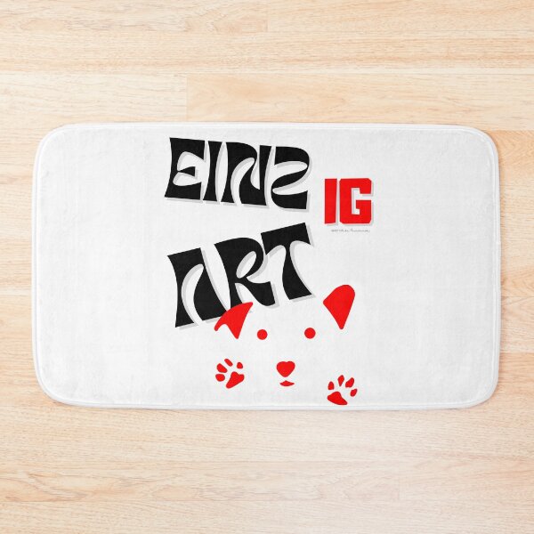 Item preview, Unique Dog - dog, Einz ig Art ig - black writing, a motif dog lovers, dog lovers and animal lovers designed and sold by Anke Franikowski.