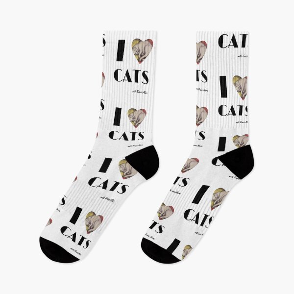 Item preview, I love cats with Franz Marc. Heart with the painting The White Cat By Franz Marc. designed and sold by Vintage-TM.