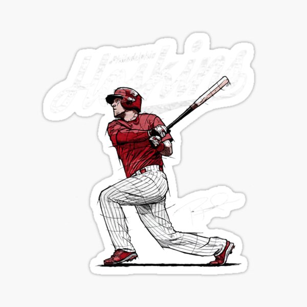 Rhys Hoskins Sticker for Sale by Bria Cashman