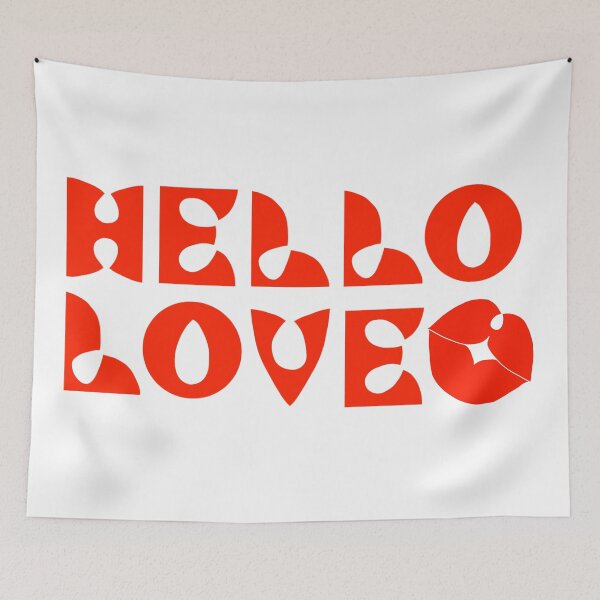 Item preview, Hello Love designed and sold by OompasArt.
