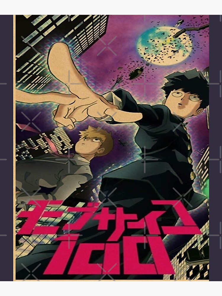 Quick Great Spiritual Power Life Emotional Shackles Mob Psycho 100 T Movie Fans Poster For