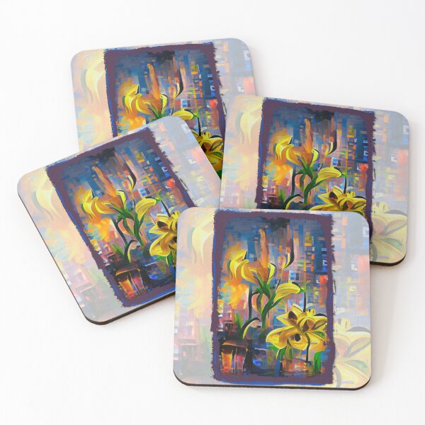 Item preview, Abstract Strange Flowers designed and sold by tabemisa.