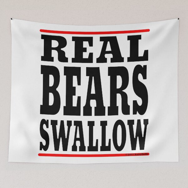 Item preview, Real Bears Swallow designed and sold by hairybehr.
