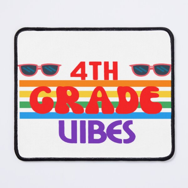 Item preview, Fourth Grade Vibes, Back To School, Rainbow designed and sold by ImaginedCo.
