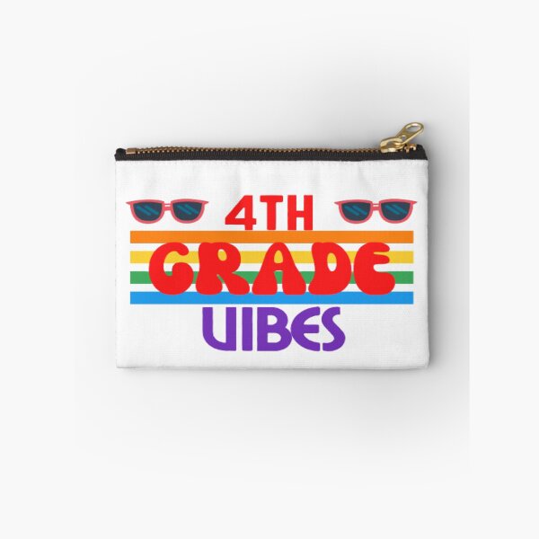 Item preview, Fourth Grade Vibes, Back To School, Rainbow designed and sold by ImaginedCo.