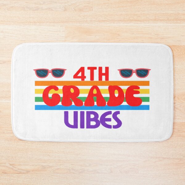 Item preview, Fourth Grade Vibes, Back To School, Rainbow designed and sold by ImaginedCo.