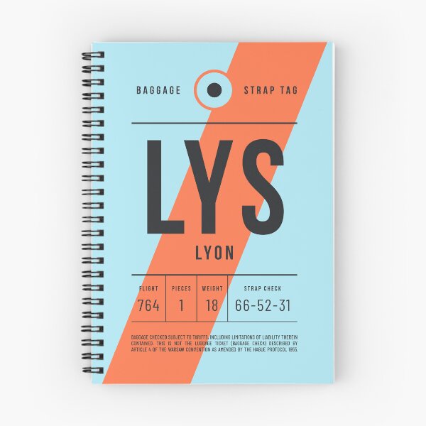 Item preview, Luggage Tag E - LYS Lyon France designed and sold by VoodooCircus.