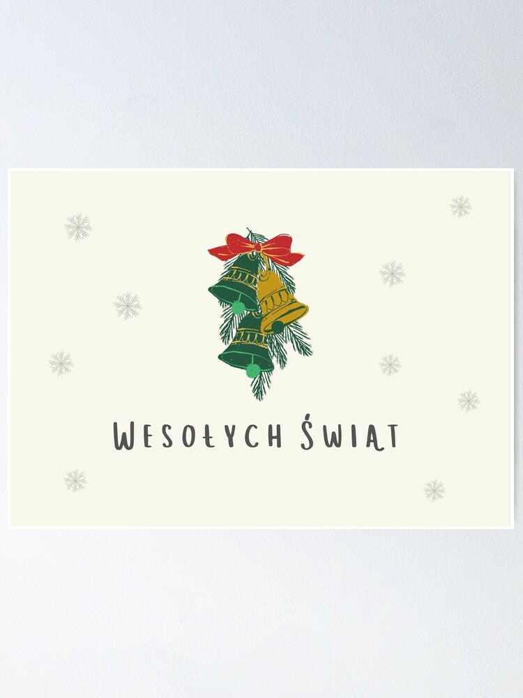 Happy Christmas In Polish 