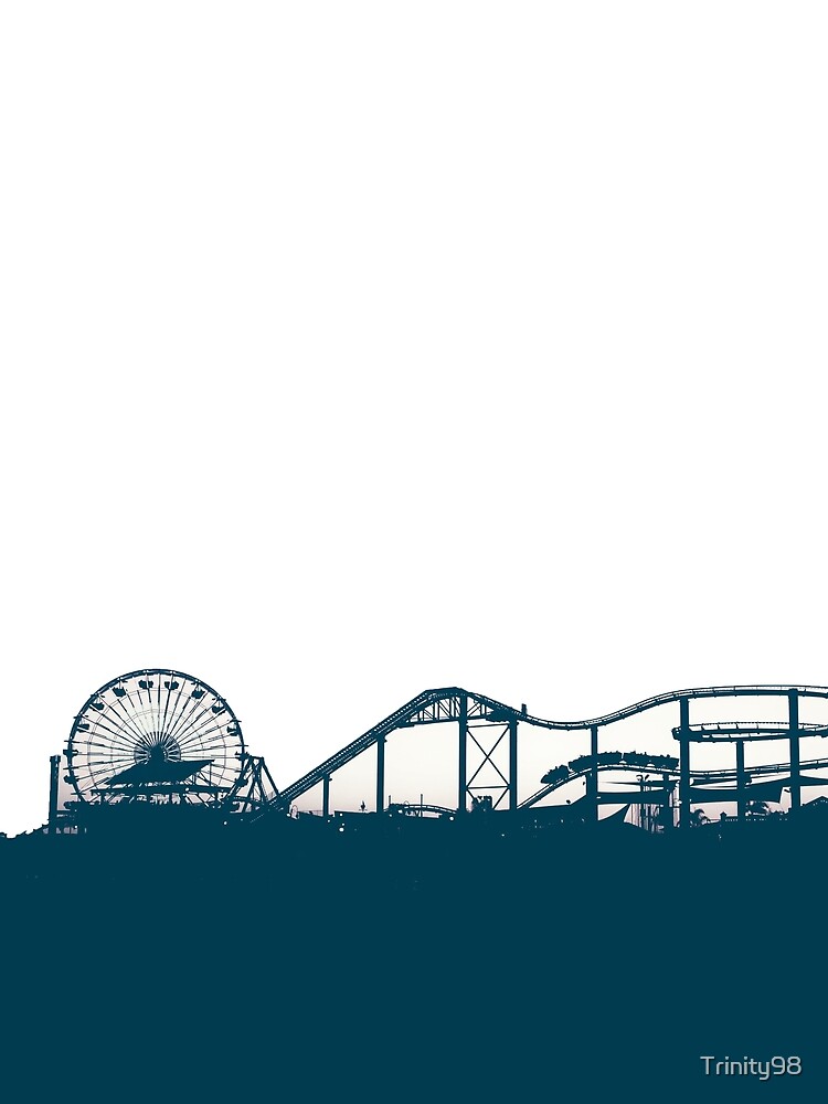 santa monica pier by Trinity98