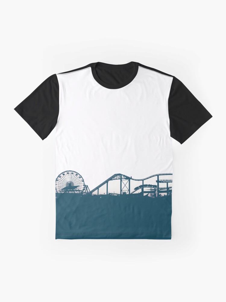 Alternate view of santa monica pier Graphic T-Shirt