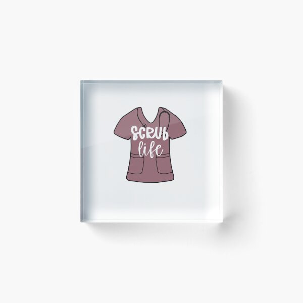Item preview, Scrub life - pink scrub designed and sold by Preslava Genova.
