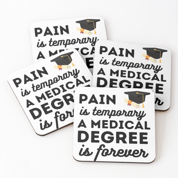 Item preview, Pain is temporary, medical degree is forever designed and sold by Preslava Genova.