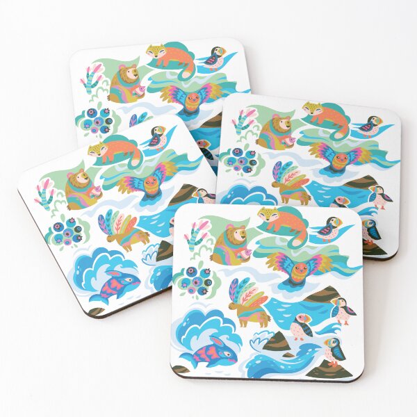 Item preview, Alaskan animals designed and sold by PenguinHouse.