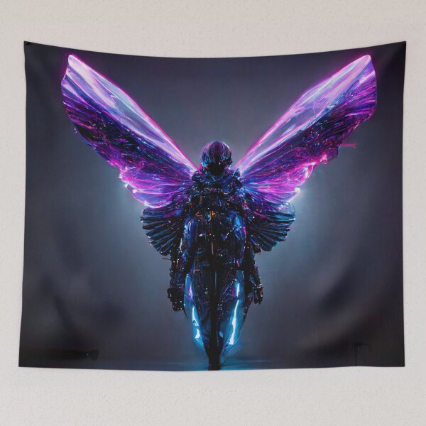 Item preview, Cyberpunk Archangel Concept Art designed and sold by CyberStreetArt.