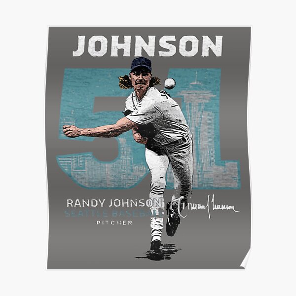 Randy Johnson Arizona Diamondbacks Black Jersey Bobblehead World Series  Pennant