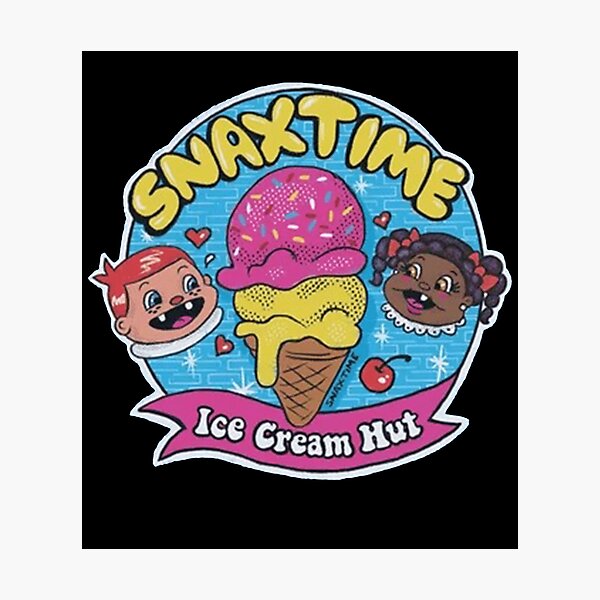 Item preview, Snaxtime Ice Cream Hut designed and sold by shopCHUAC.